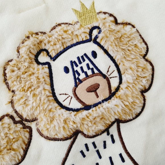 3/$25 lion jogger set size 12M - Picture 2 of 5